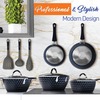 Nutrichef Diamond Home Kitchen Cookware Set (Dark Blue) NCCW11DS